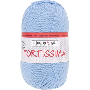 Schoeller + Stahl Fortissima 90038-2101 Light Blue Плетива прежда (90038-2101)