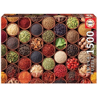 Educa Пъзел educa 17666 - 1500 части - Билки и подправки (edu17666)