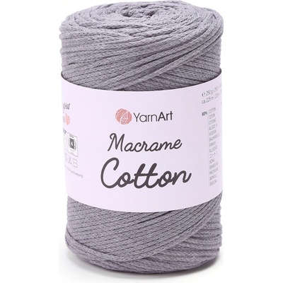 Yarn Art Macrame Cotton 774 šedá