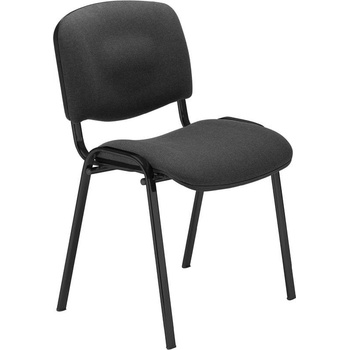 Nowy Styl Посетителски стол ISO Black, дамаска, черен (4010100063)