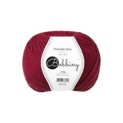 Bobbiny Friendly Yarn Bobbiny - Friendly yarn: Wine red