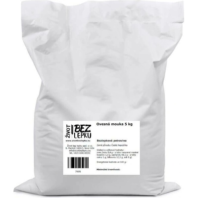 Život bez lepku Ovesná mouka hladká 5 kg