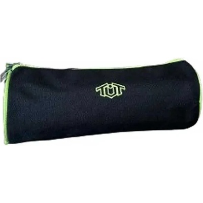 MC Toys Кръгъл несесер за училище Toneuptone черен/зелен - MC Toys