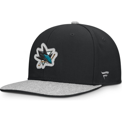 Fanatics San Jose Sharks NHL Loden Structured Flat Brim Cap