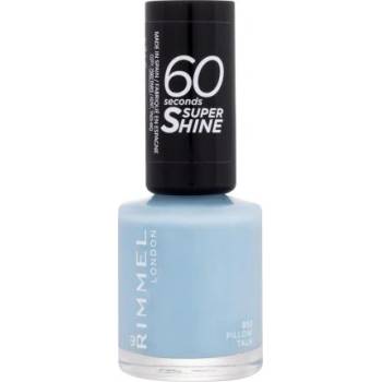 Rimmel 60 Seconds Super Shine бързосъхнещ лак за нокти 8 ml нюанс 853 Pillow Talk