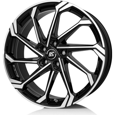 RC-Design RC36 6.5x18 5x114.3 ET32 black gloss polished