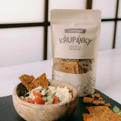 Yummigos Křupánky raw krekry 90 g