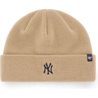47 Brand Pánská New York Yankees MLB Randle '47 CUFF KNIT Khaki