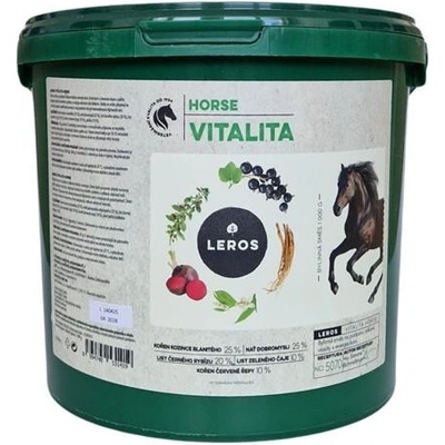 Leros Bylinná směs pro koně Vitalita 1 kg