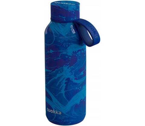 Quokka Termos Solid 500 ml modrý potisk