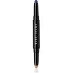 Bobbi Brown Long-Wear Dual-Ended Cream Shadow Stick сенки за очи в молив дуо цвят Silk / Rich Navy 1.6 гр