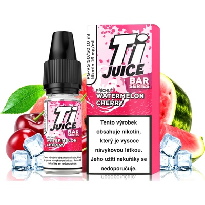 TI Juice Watermelon Cherry BAR Series NIC SALT 50PG/50VG 10 ml 16 mg