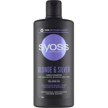 Syoss Blonde & Silver šampon pro zesvětlené, blond a šedé vlasy 440 ml