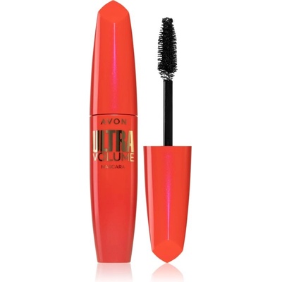 Avon Ultra Volume riasenka pre objem a natočenie rias Blackest Black 10 ml