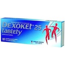Volně prodejné léky DEXOKET POR 25MG TBL FLM 10 II