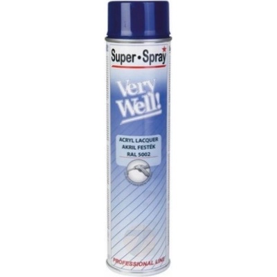 Motip Very Wellakrylátová farba v spreji 600 ml RAL 5002 modrá lesklá