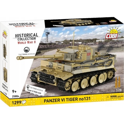 COBI 2588 II WW Panzer VI Tiger no 131, 1:28, 1275 k