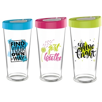 Mercanlar M-141088-Чаша за смути с декор 670cc RIO (0154158)