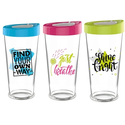 Mercanlar M-141088-Чаша за смути с декор 670cc RIO (0154158)