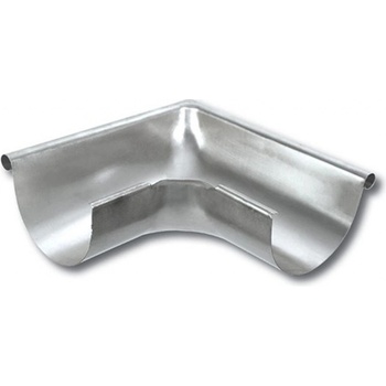 Gutta roh žľabu FeZn (vnitřní) stříbrná 250 mm 90°