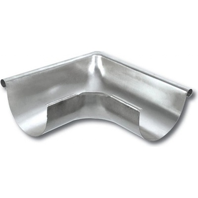 Gutta roh žľabu FeZn (vnitřní) stříbrná 250 mm 90°