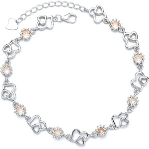 Silenti Jewelry Сребърна гривна "Топлота
