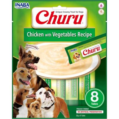 Churu Dog Chicken with Vegetables 8 x 20 g