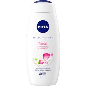 Nivea Душ-гел Rose & Almond Oil Душ гел дамски 500ml