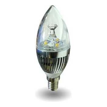Premium Line LED žárovka 3 W 230V E14 svíčka 250 lm Teplá bílá