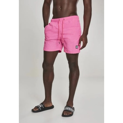 Urban Classics Бански гащета Urban classics Basic swimming shorts - Pink (Pink Fluo)