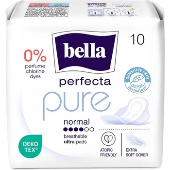 Bella Perfecta Дамски превръзки Pure, Normal, 10 броя