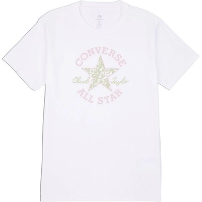 Converse Bavlnené tričko biela