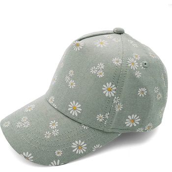 maximo Детска шапка с козирка Maximo Kids' Mini Girl Cap Daisy Hook-and-Loop Closure Cap - Lightjade - размер 51-53 cm (904-6354-0212)
