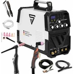 STAHLWERK Апарат за плазмено рязане STAHLWERK AC/DC WIG/TIG 200 Plasma ST IGBT SET 1/ 10-200 A (1003-001) Заваръчен апарат