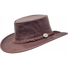Barmah Hats Squashy Sundowner Kangaroo hnědý