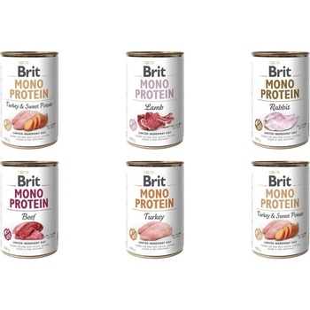 Brit mono protein микс от различни вкусове 30x400g