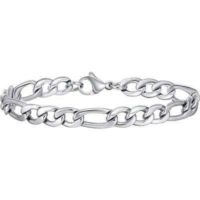 Daniel Dawson ocelový náramek Figaro řetízek chirurgická ocel NR2148-BR-1546S/18 Stříbrná