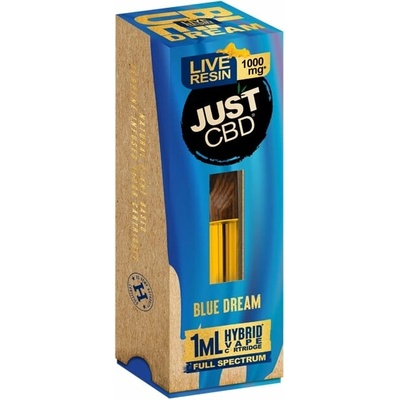 Just CBD Vape Cartridge Blue Dream LIVE RESIN 1000 mg CBD fullspectrum 1ml