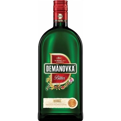 Demänovka Bitter Horká 38% 0,7 l (čistá fľaša)