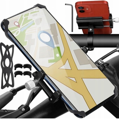 Trizand 18282 Držák na kolo na telefon ALU HQ černý – Sleviste.cz