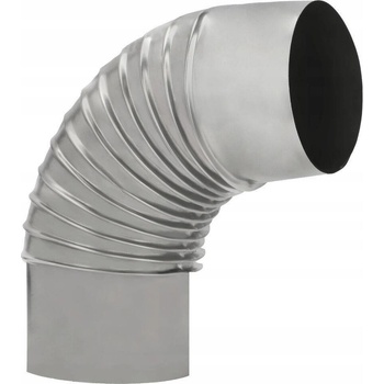 koleno dymové na komín pre krbové kachle Ø140 tepelne odolné