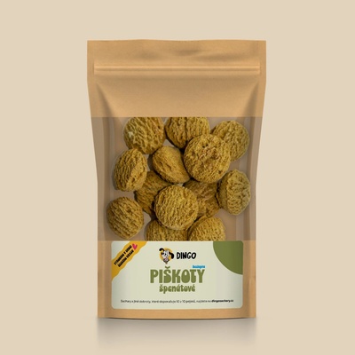 Dingo Piškoty špenátové 90 g