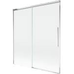 Mexen Rox двукрилен плъзгащ се параван за вана 150 x 150 см, прозрачен, хром (8C9-150-001-01-00)