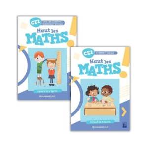 Haut les maths CE2 - Fichier de l'élève en 2 volumes - ED 2024 (2024)