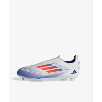 Adidas F50 League Laceless Firm Multi-Ground Boots White