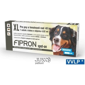 Bioveta Fipron spot-on Dog XL nad 40 kg 1 x 4,02 ml