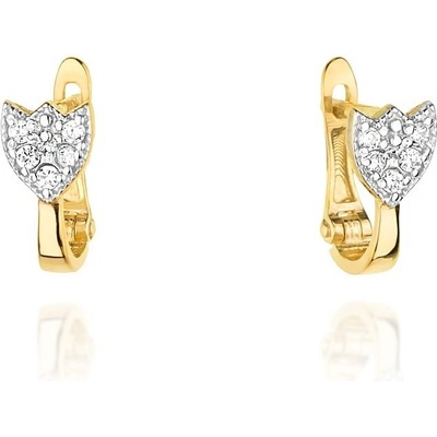 Blink-Blink Diamantové náušnice TULIPÁNY 3348ZDB