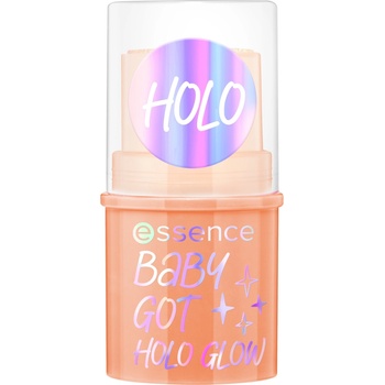 Essence Стик за хайлайтър Baby Got Holo Glow, 10 Apricotly, 5 g