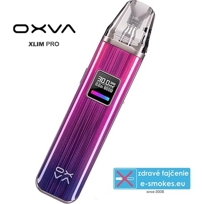 OXVA Xlim Pro Pod Kit 1000 mAh Gleamy Red 1 ks