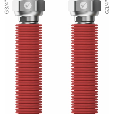 MERABELL Aqua Flexi Hadica G3/4"-G3/4" 30-60cm - 1ks červená M0054